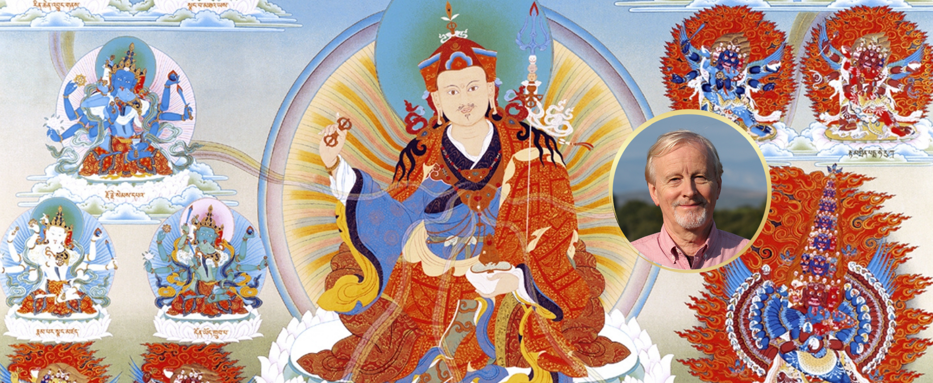  Guru Rinpoche day Tsok streaming ✨ Patrick Gaffney teaches on the 100th Anniversary of Tertön Sogyal ✨